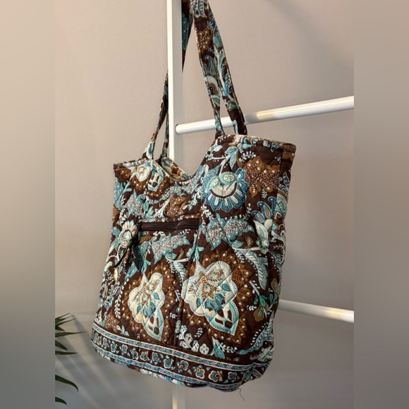 Vera Bradley Floral Patterned Tote and Wallet Set - Picture 4 of 15